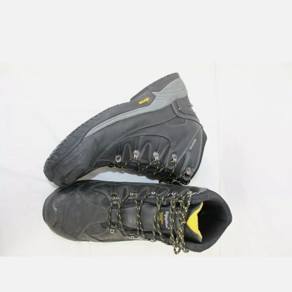 RefrigiWear Mens Dura Steel Toe Vibram Safety Boots Sz 12 Waterproof.